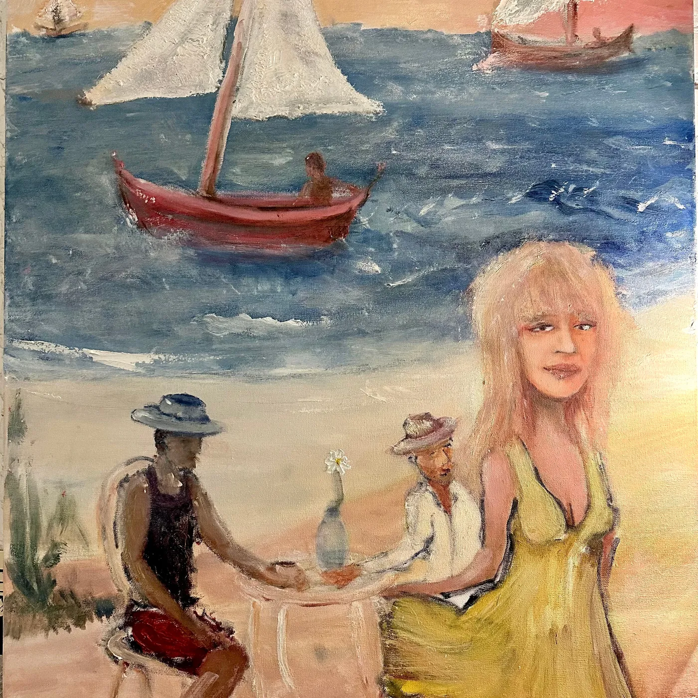 Anders Osborne "Sail Away" - Oil on Canvas