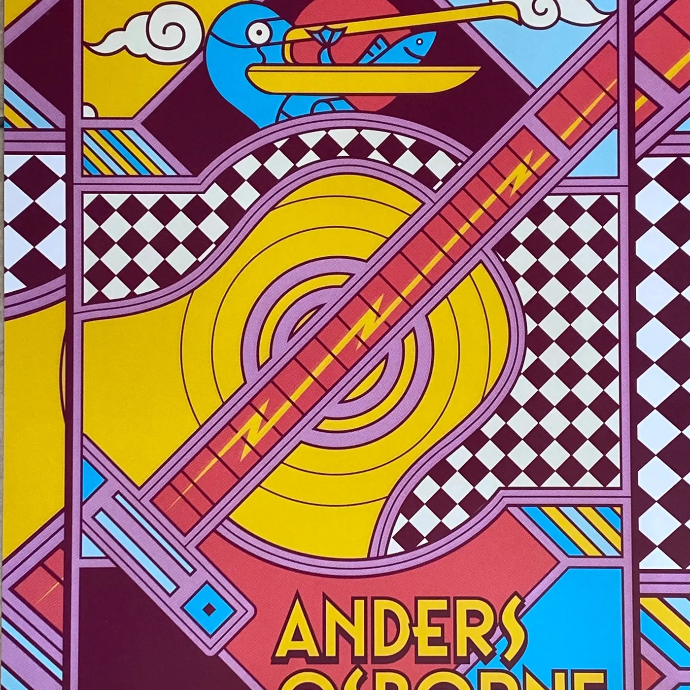 Anders Osborne Jazz Fest 2022 at Tipitina's Poster
