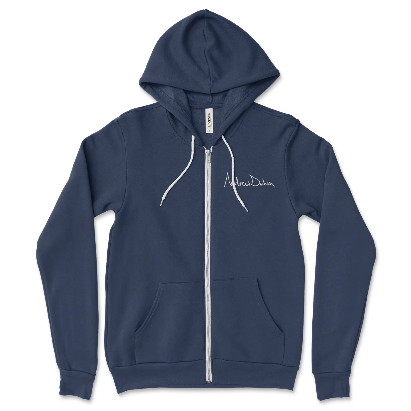 Andrew Duhon Unisex Fish Light Zip Hoodie