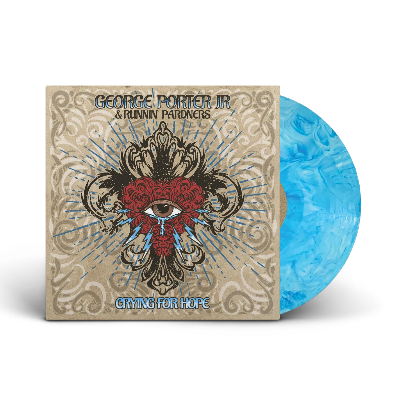 George Porter Jr. Signed Crying for Hope Colored Double Vinyl