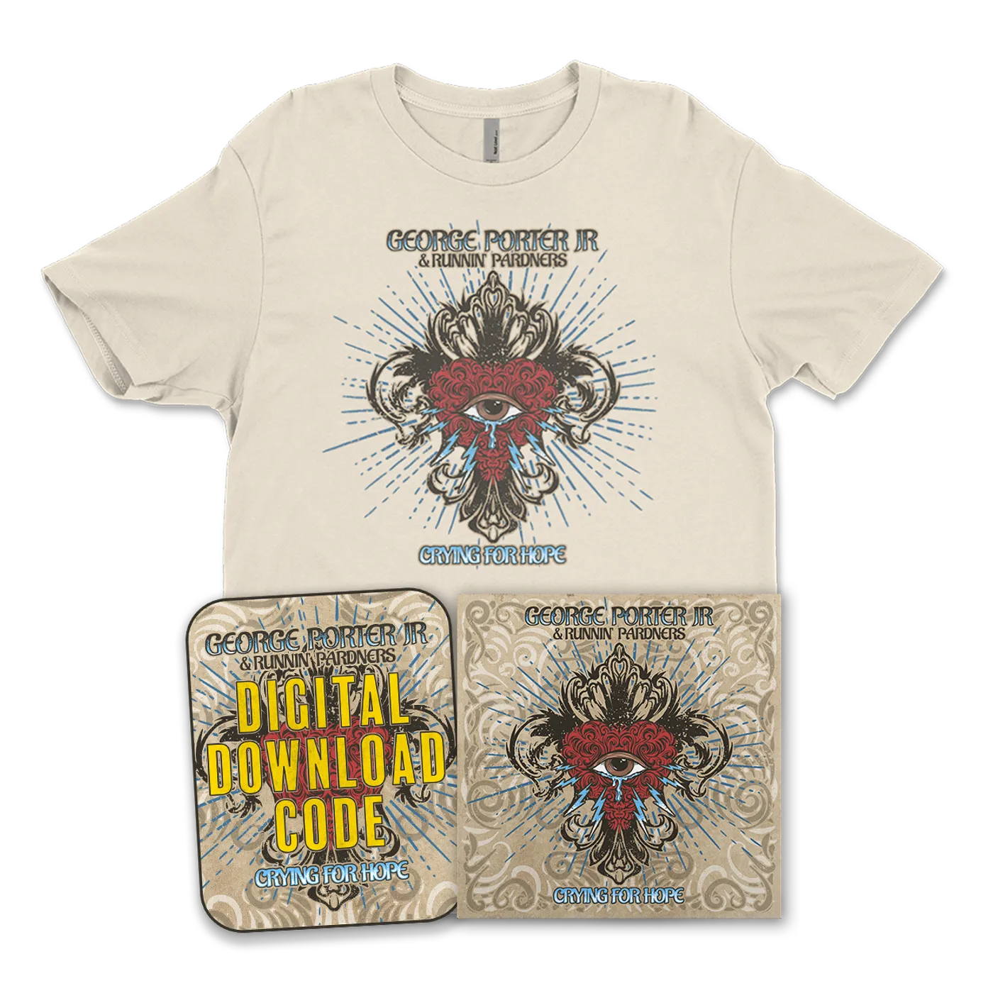 George Porter Jr. DRAFT - Crying for Hope CD Bundle