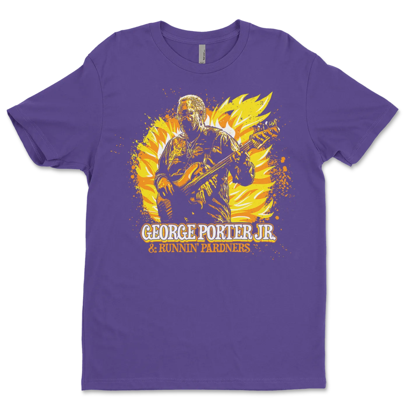 George Porter Jr. Unisex Phoenix T Shirt - Purple Rush