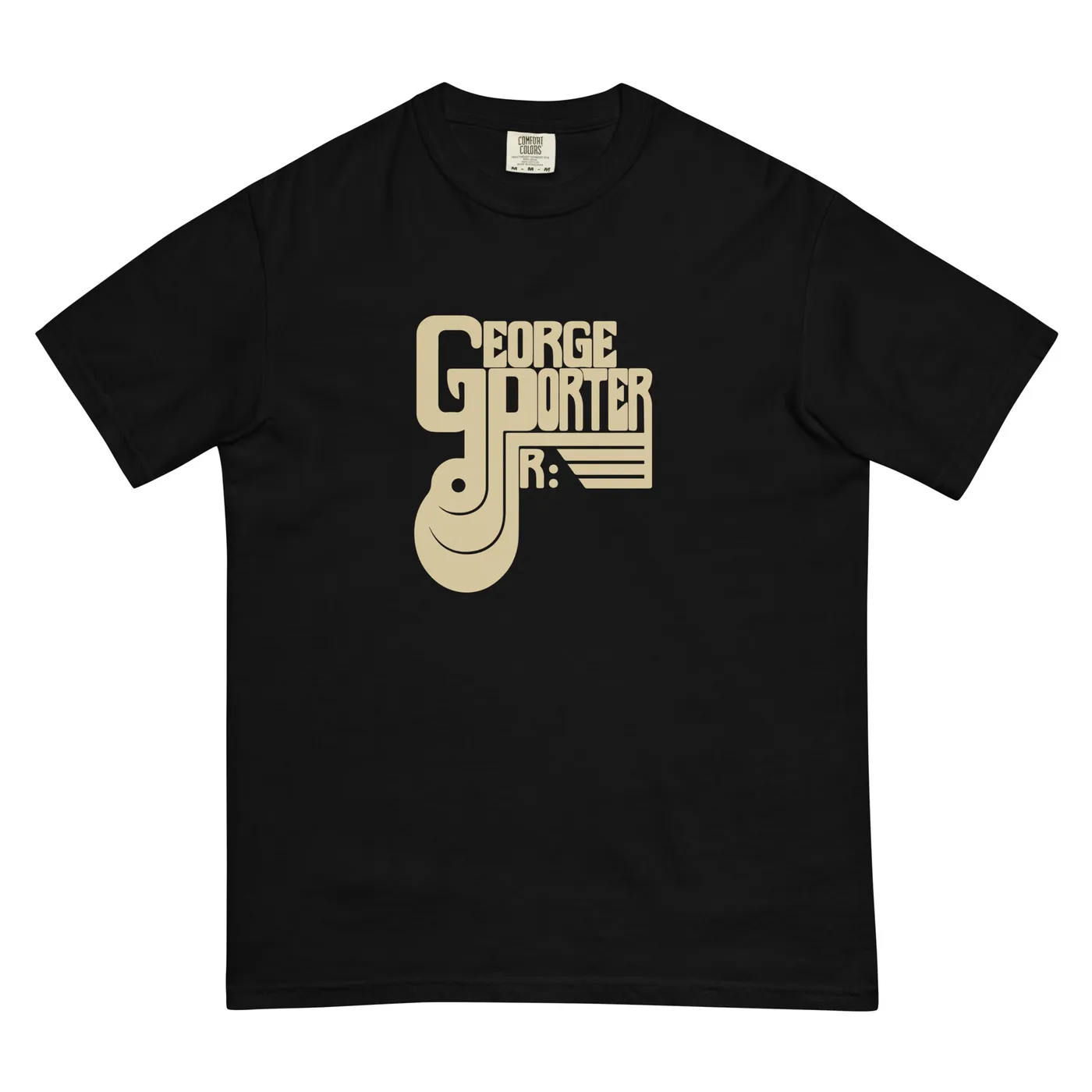 George Porter Jr. T-Shirt - Black & Tan