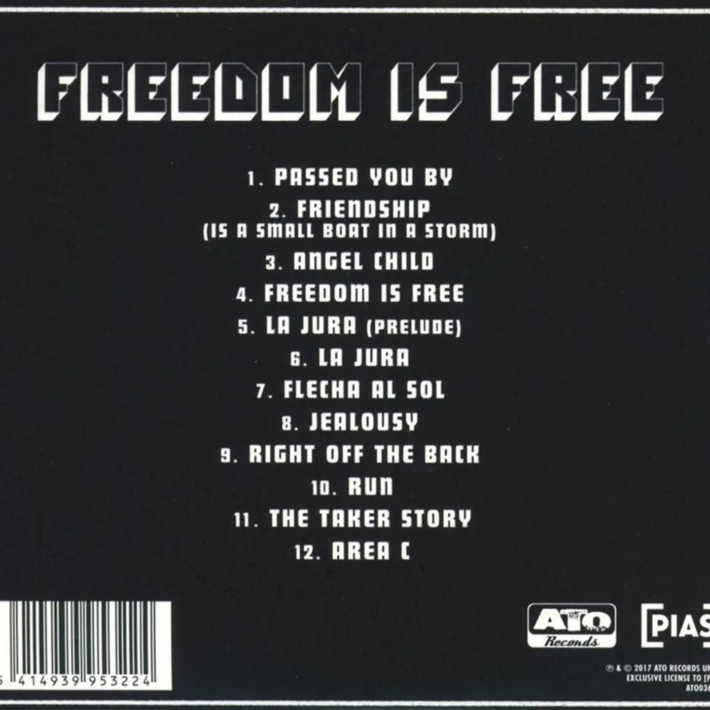 Chicano Batman Freedom Is Free CD
