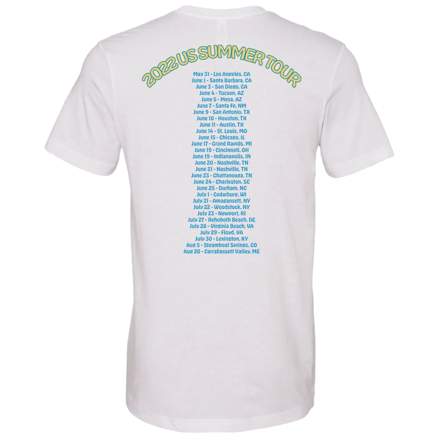 Neal Francis 2022 US Summer Tour Shirt
