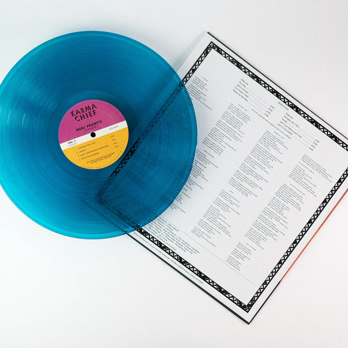 Neal Francis Changes LP - Teal Francis Edition (Vinyl)