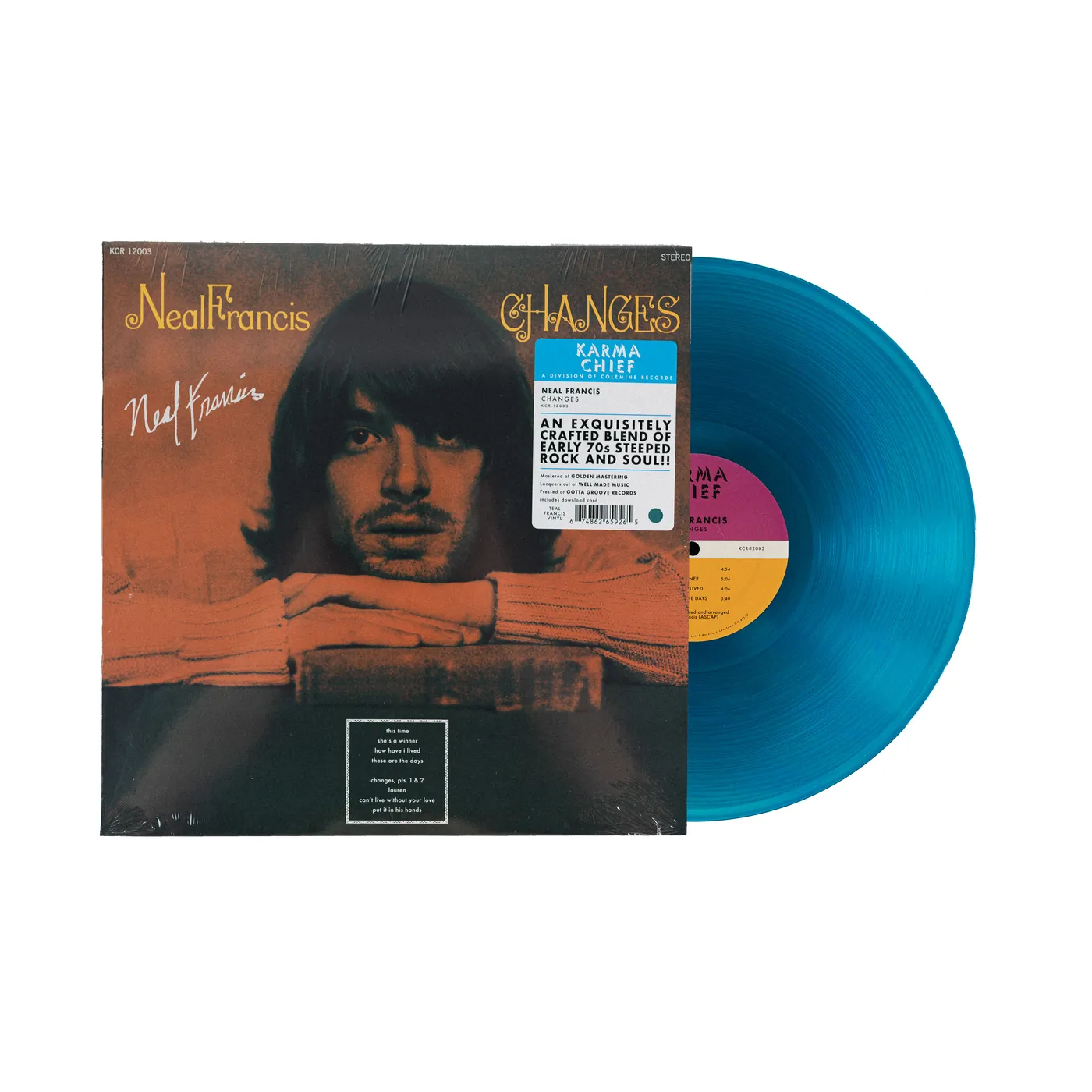 Neal Francis Changes LP - Teal Francis Edition - SIGNED (Vinyl)