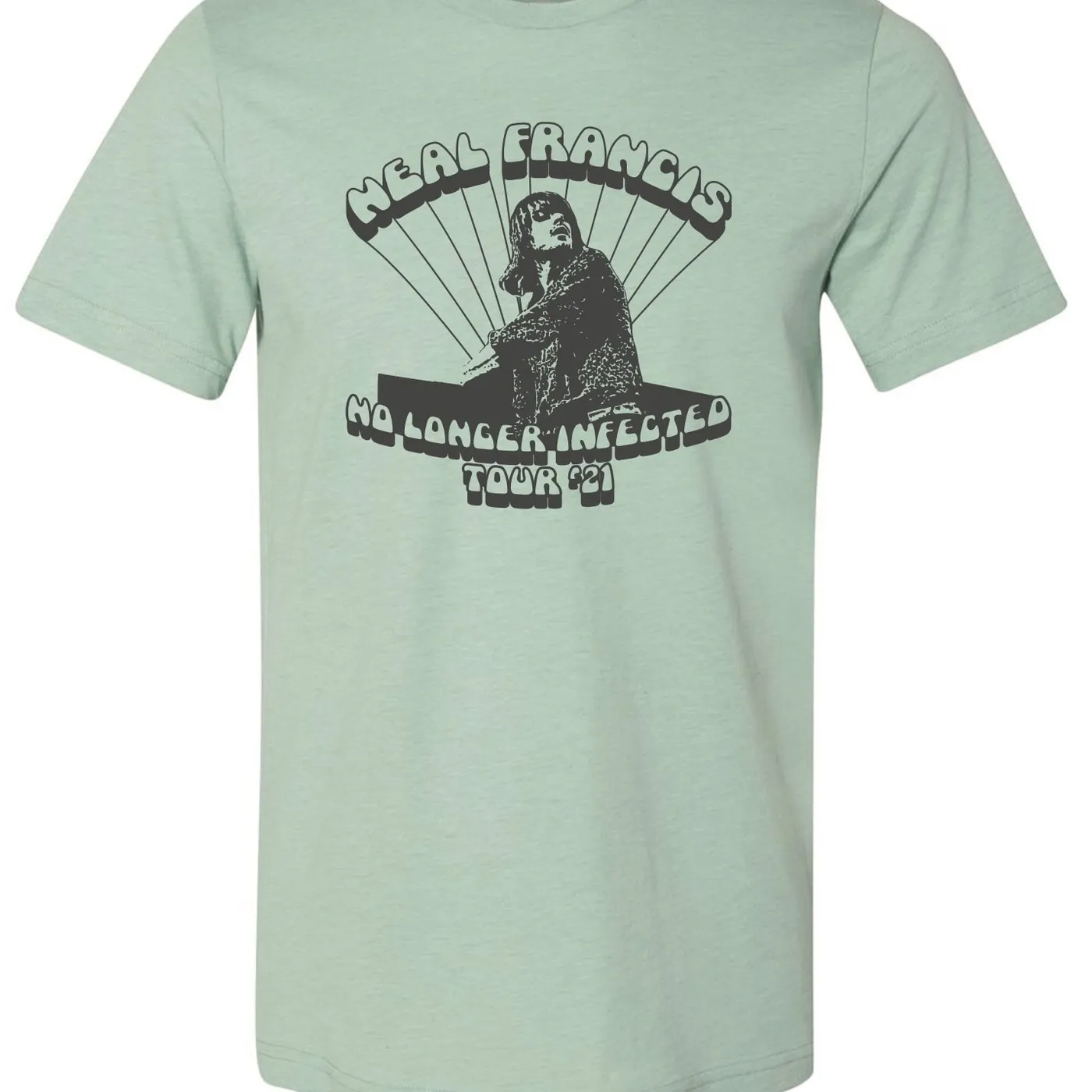 Neal Francis No Longer Infected Tee - Light Green