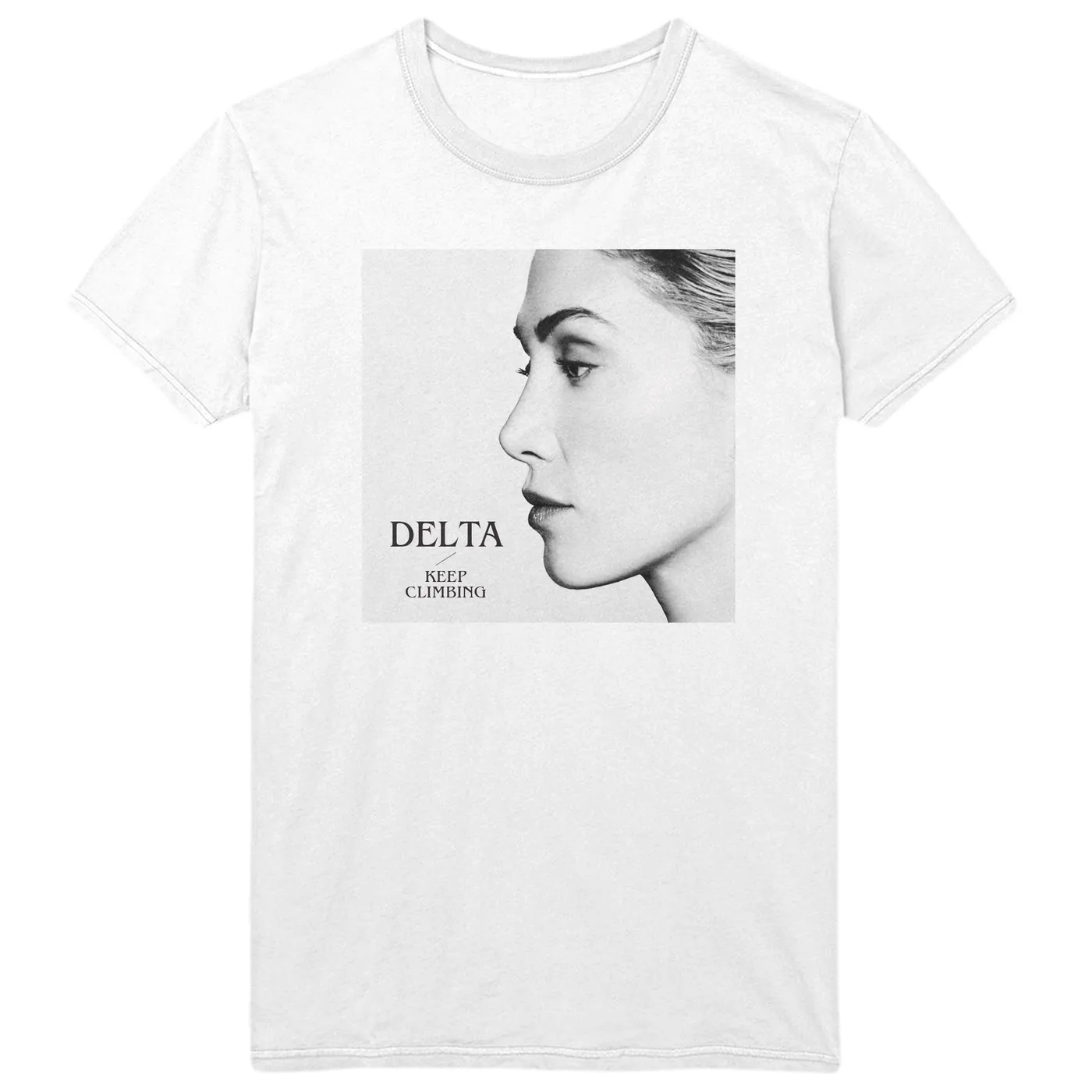 Delta Goodrem Keep Climbing Tee - White