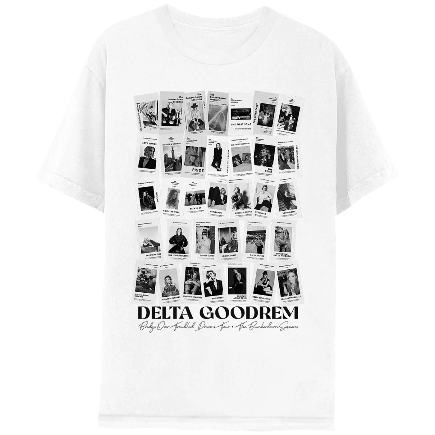 Delta Goodrem The Bunkerdown Sessions Photos Tee