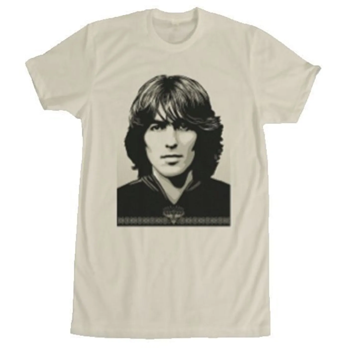 George Harrison Shepard Fairey Natural T-Shirt