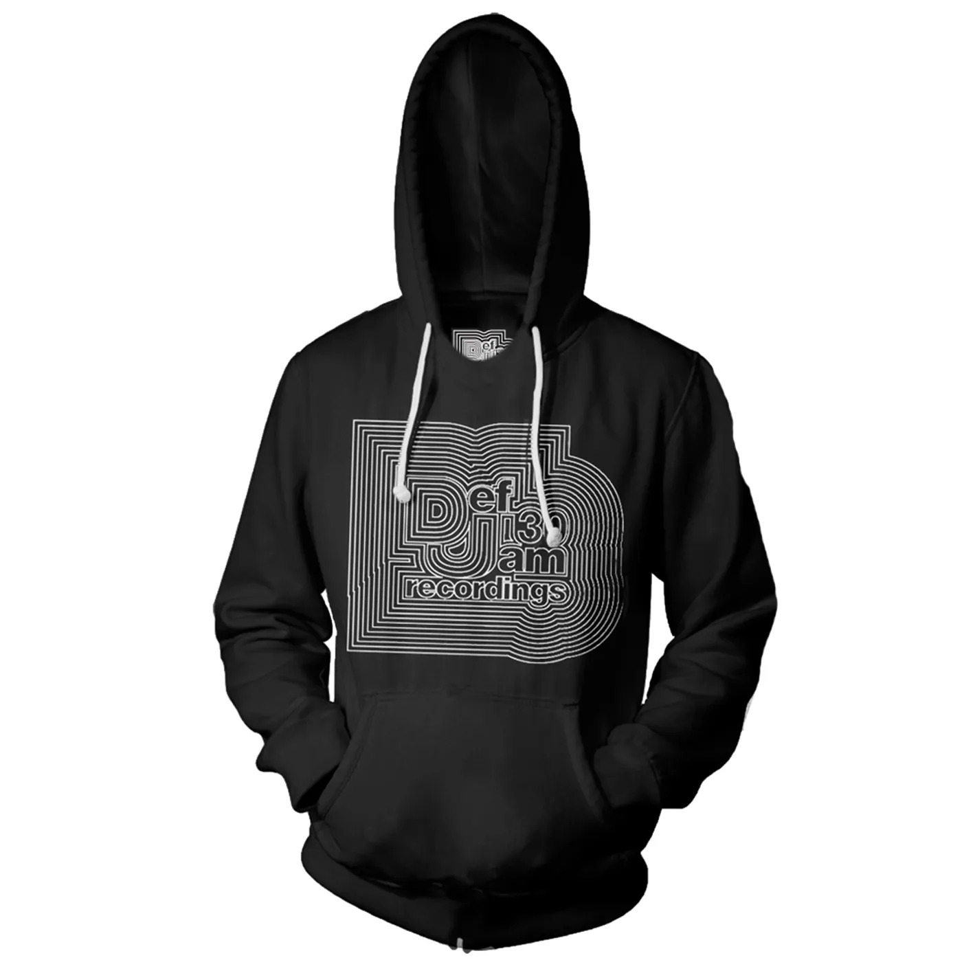 Def Jam  0 Logo Hoodie
