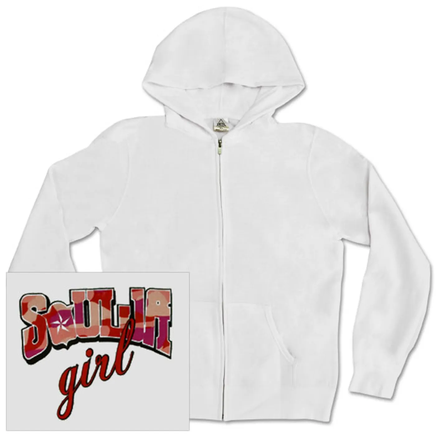 Soulja Boy Tell 'Em Soulja Girl Zip-Up Hoodie