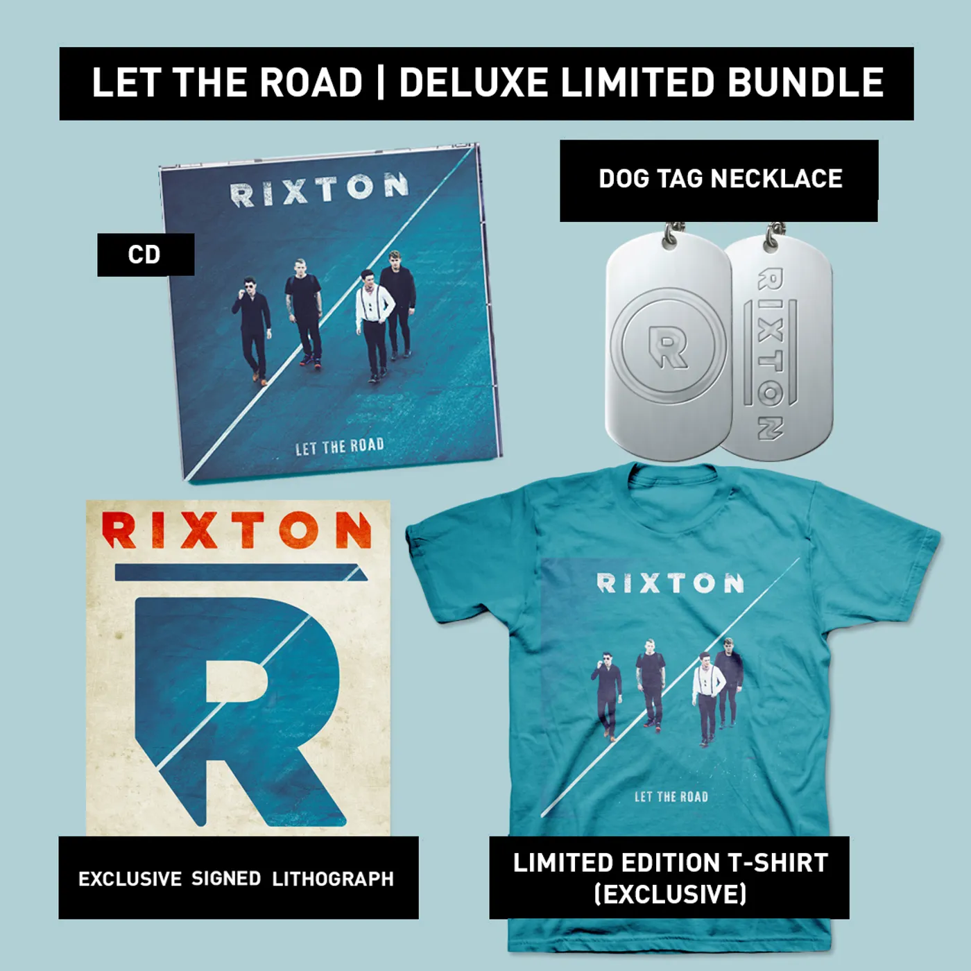 Rixton Let The Road Deluxe Limited Bundle