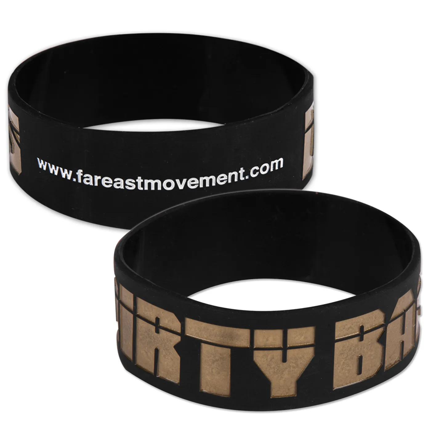 Far East Movement Dirty Bass Rubber Bracelet
