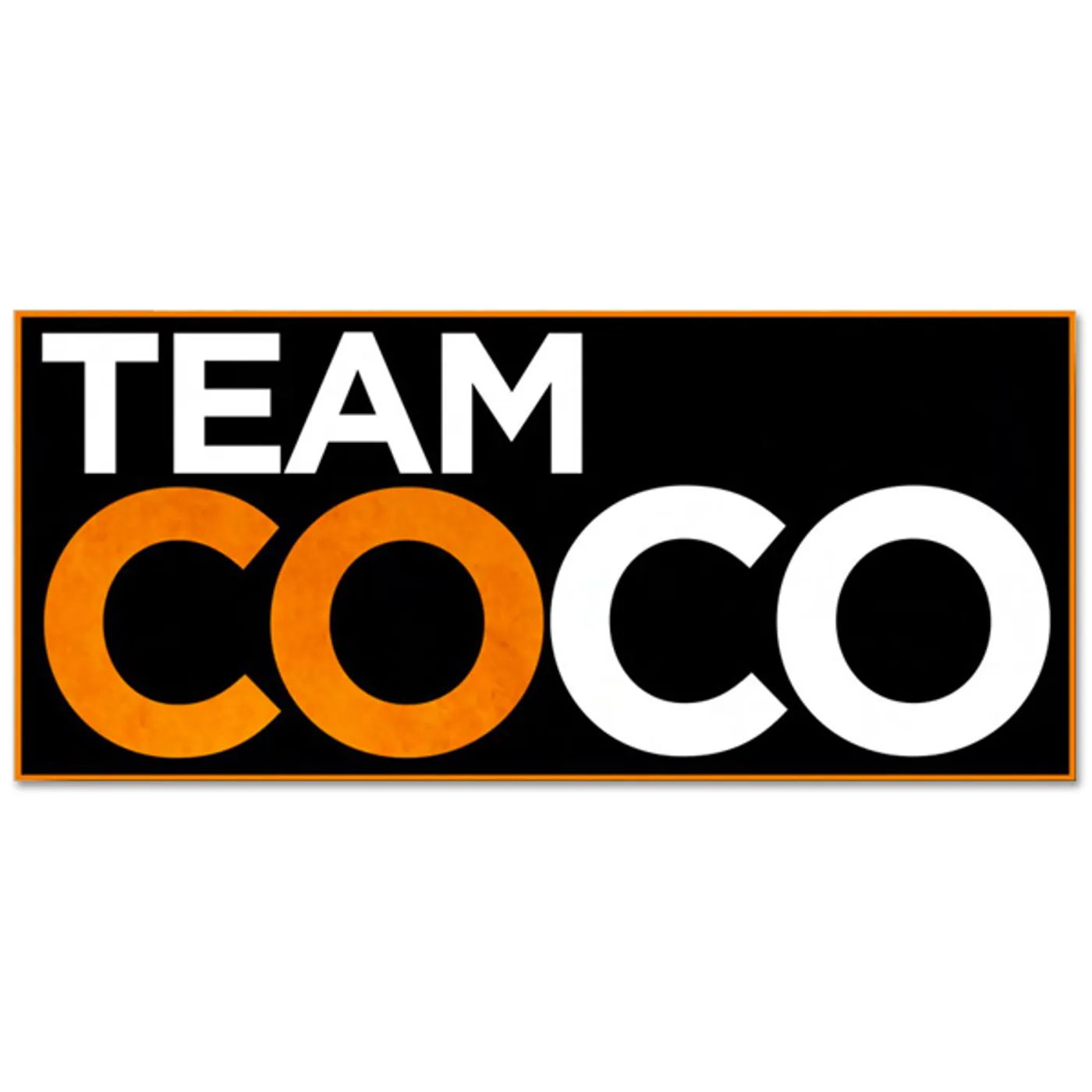 Conan O'Brien Team Coco Sticker