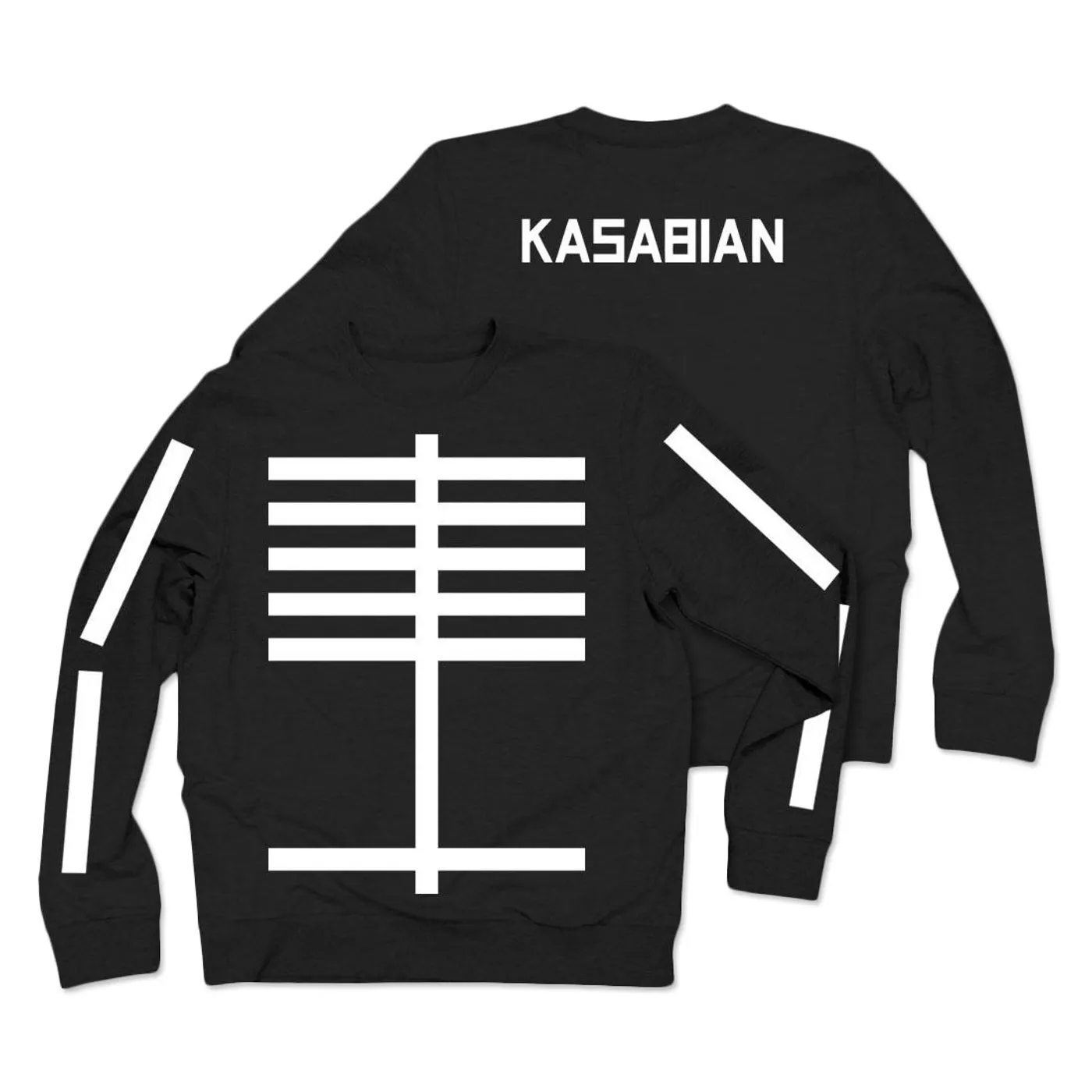 Kasabian Lines Crew Neck Sweatshirt