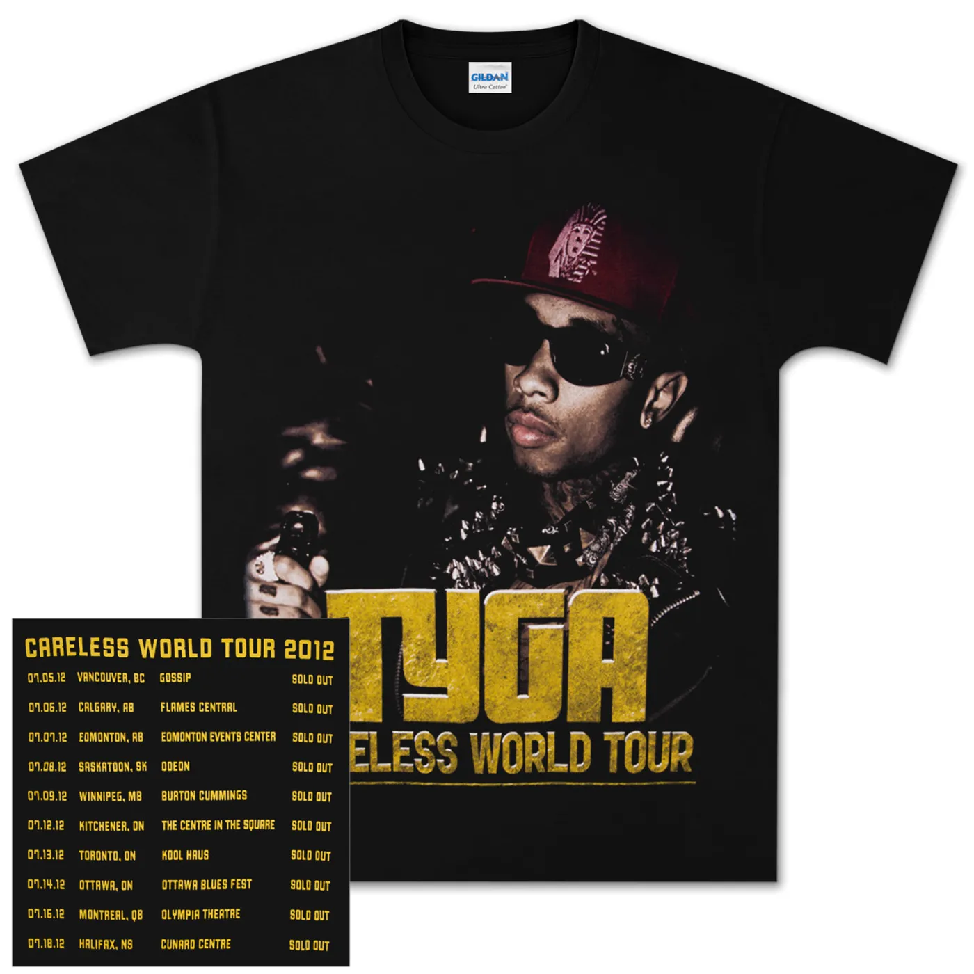 Tyga Careless Tour T-Shirt