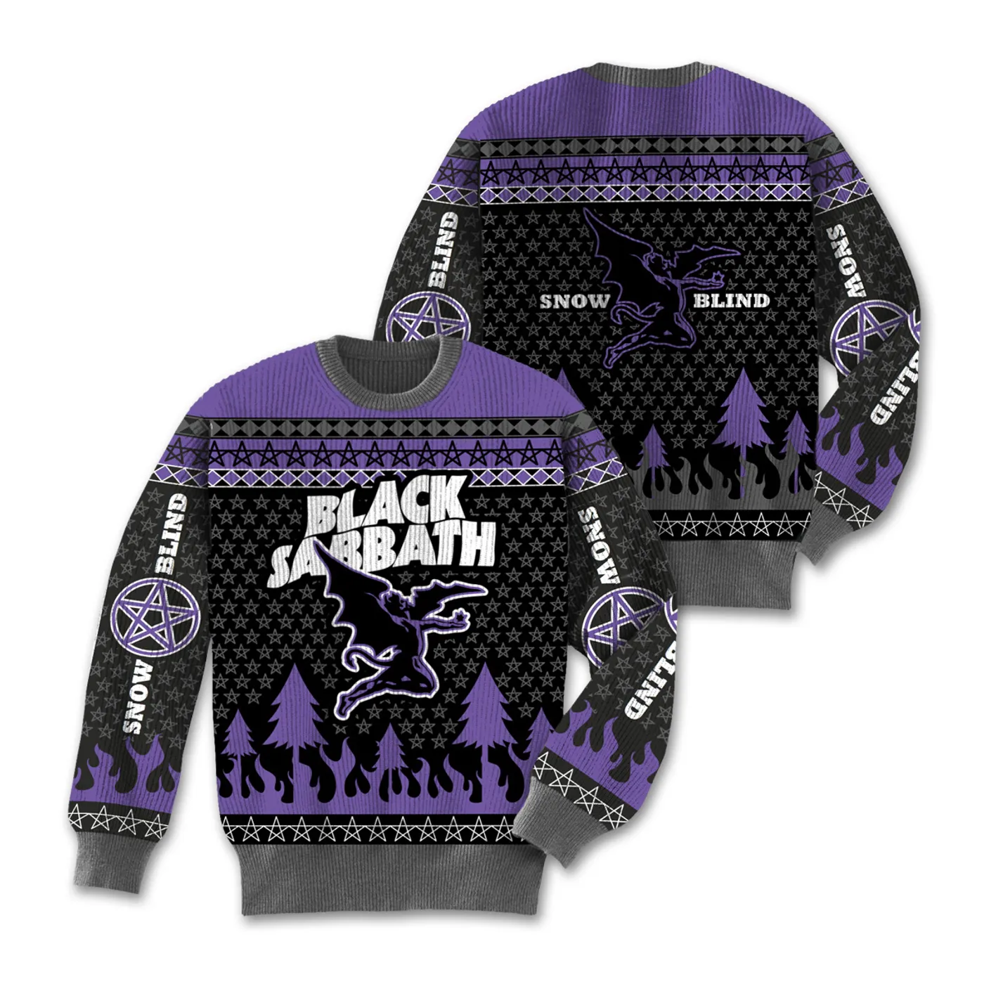 Black Sabbath Snow Blind Sweater