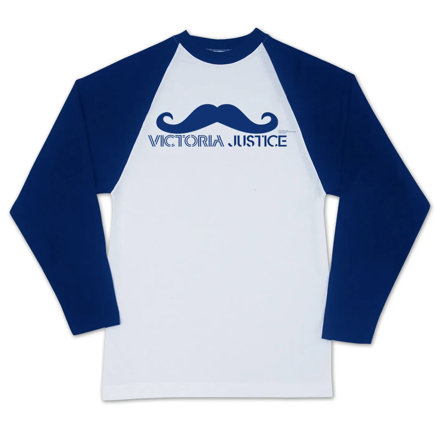 Victoria Justice Mustache Raglan T-Shirt