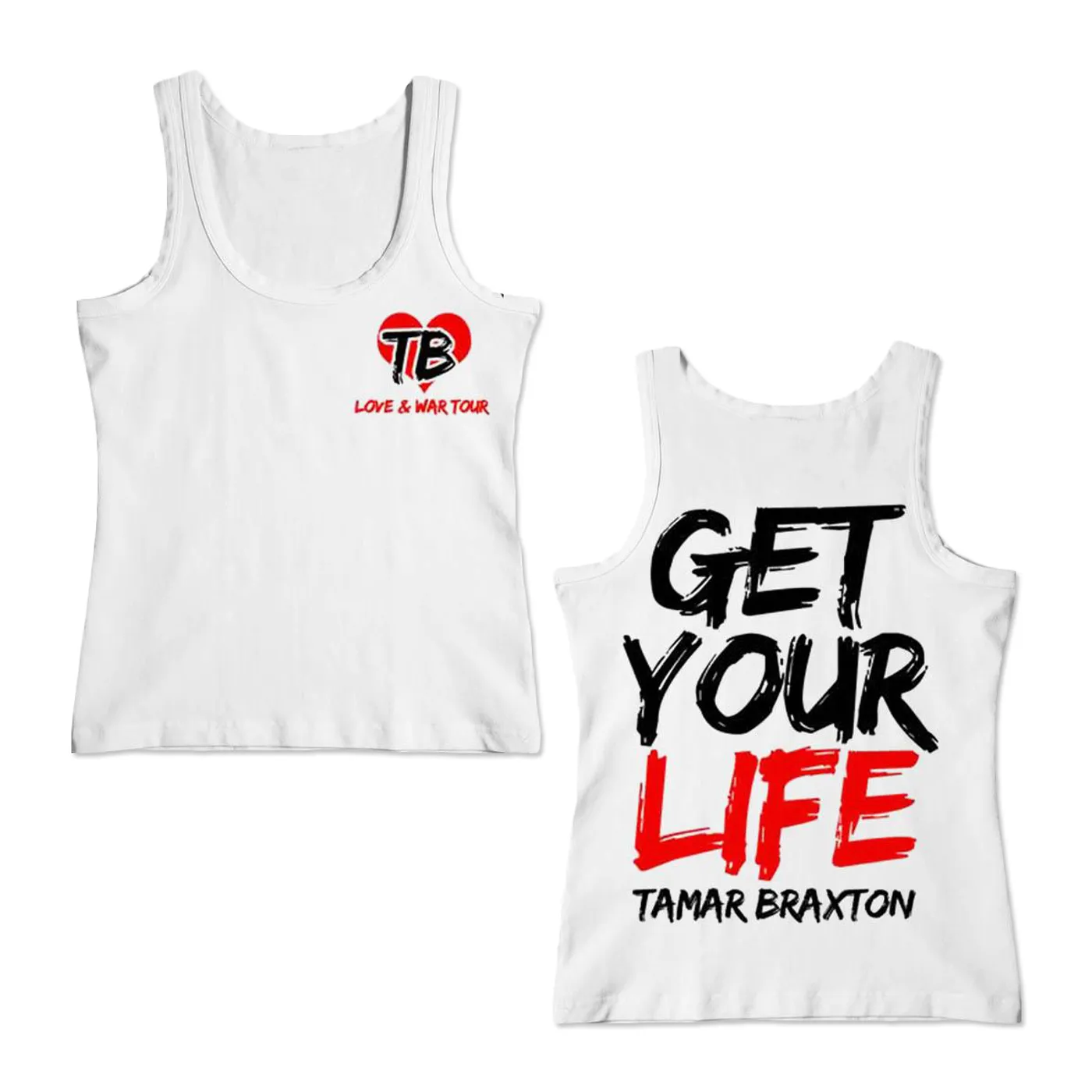 Tamar Braxton Get Your Life Girls Tank Top