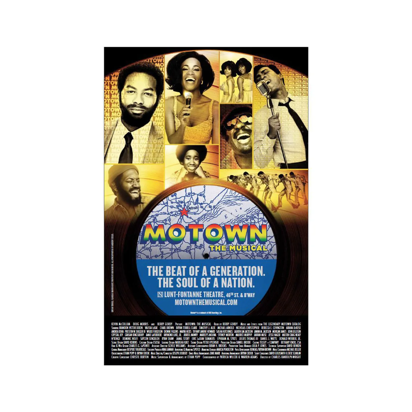 Motown The Musical 14x22 Window Card
