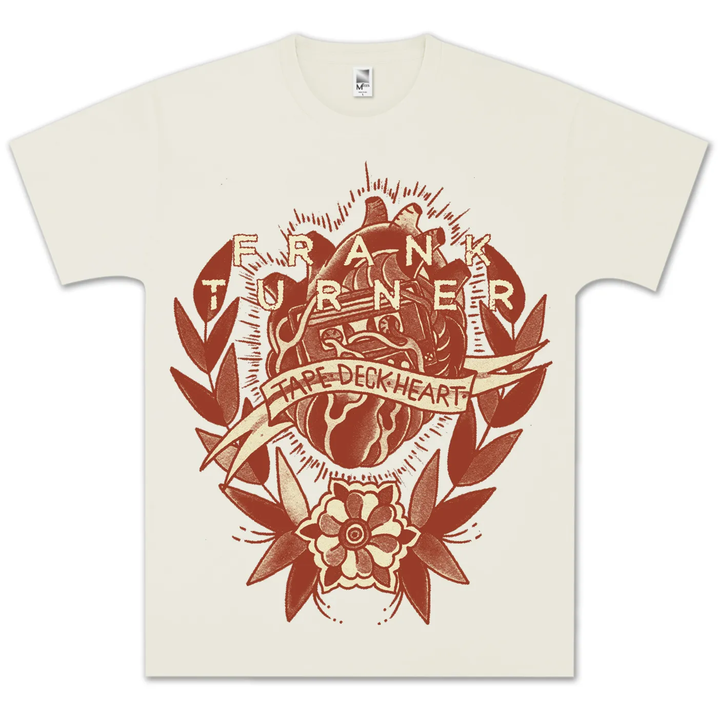 Frank Turner Tape Deck Heart T-Shirt