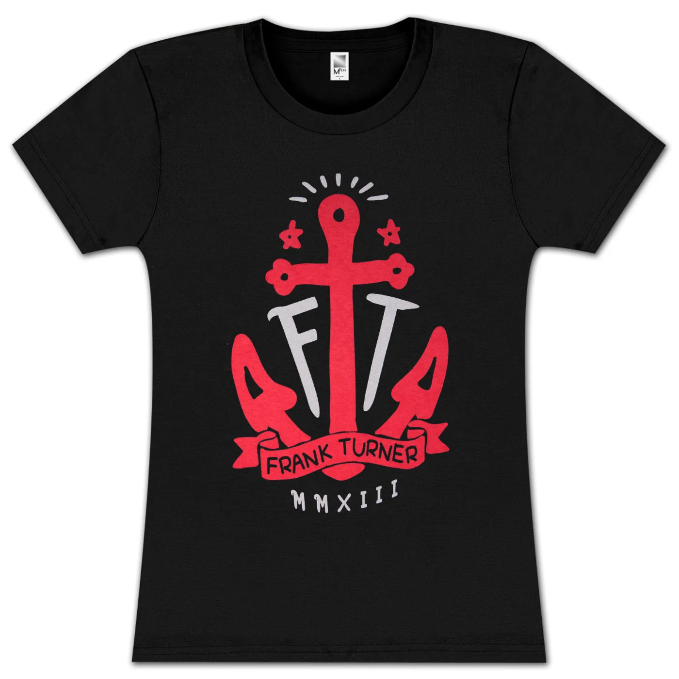 Frank Turner Initials Anchor Junior T-Shirt