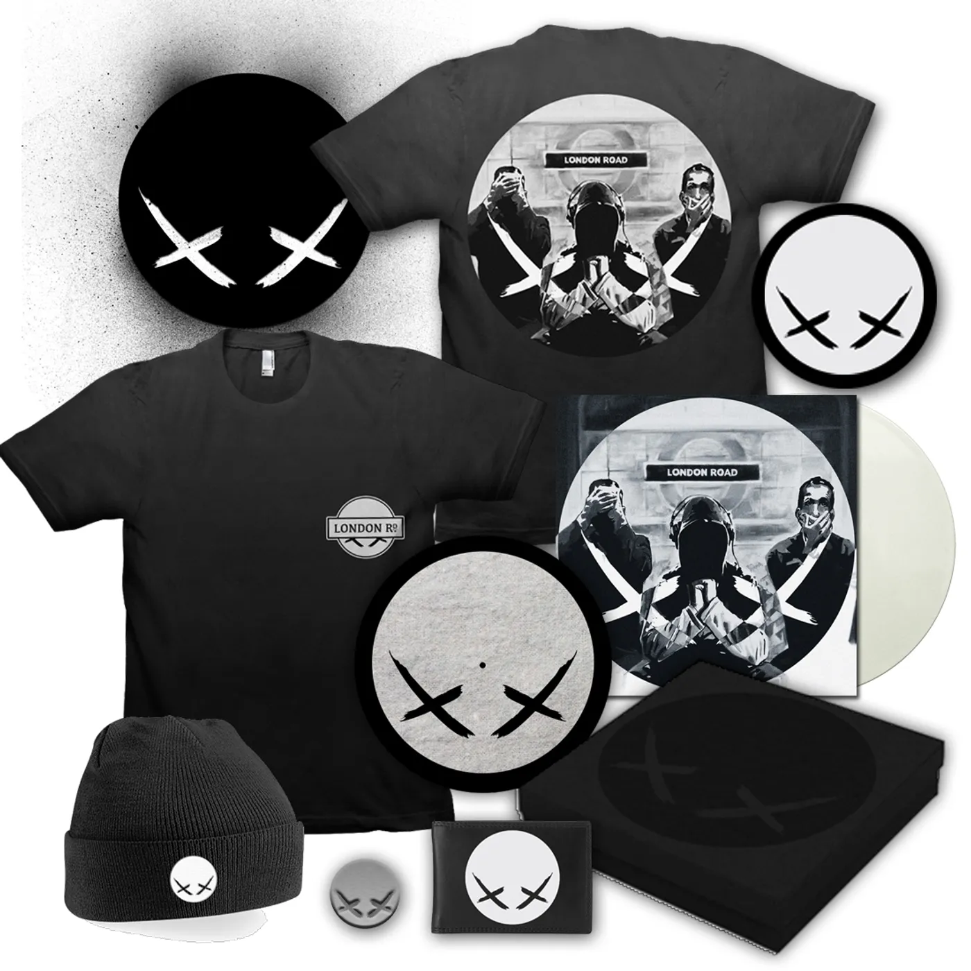 Modestep London Road Deluxe White Vinyl Box Set Bundle 