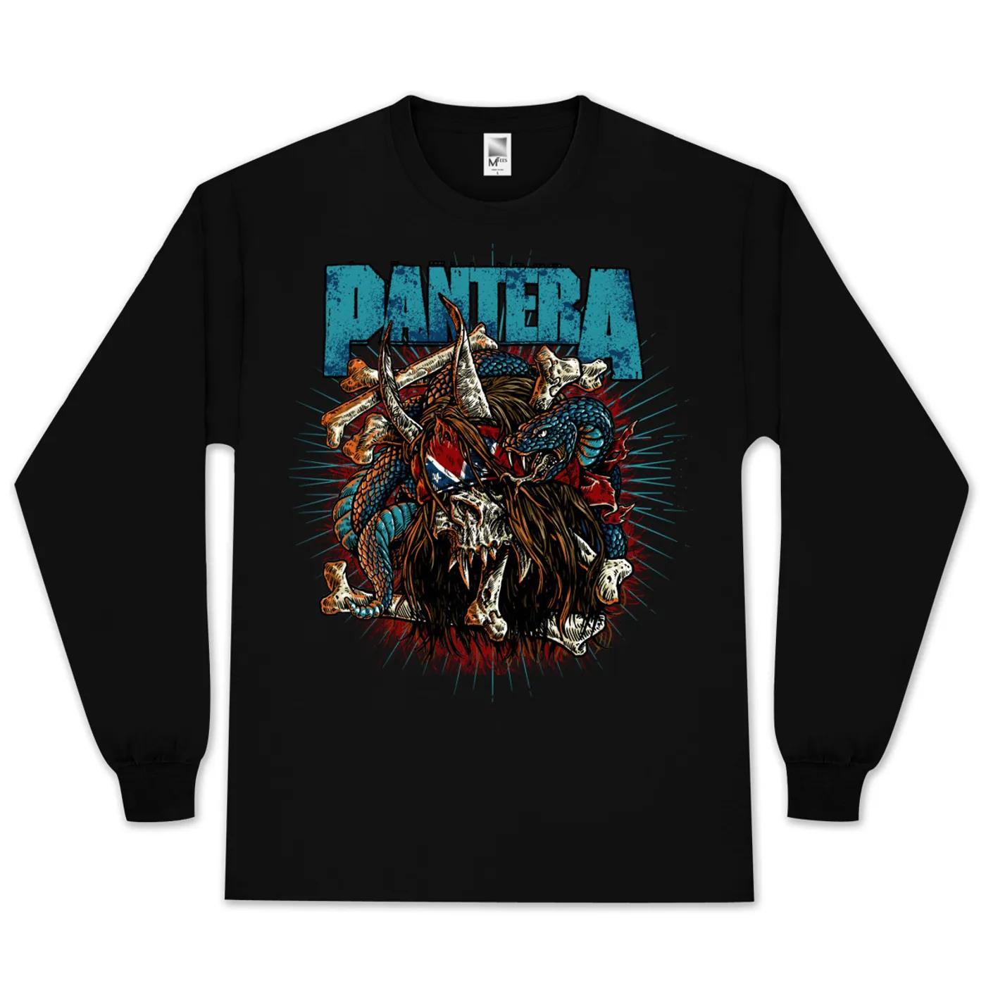 Pantera Rocker Skull Long Sleeve