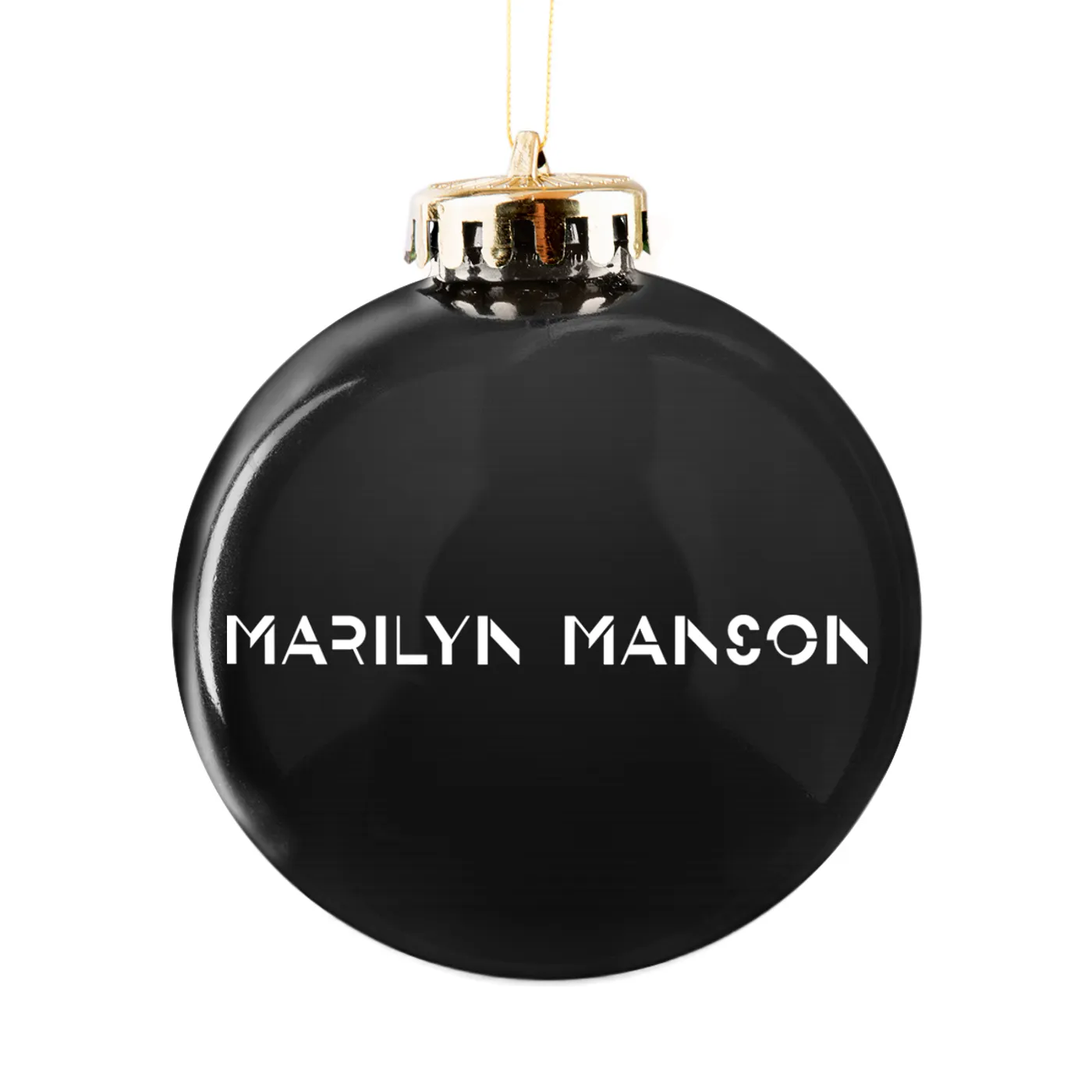 Marilyn Manson Double Cross Ornament