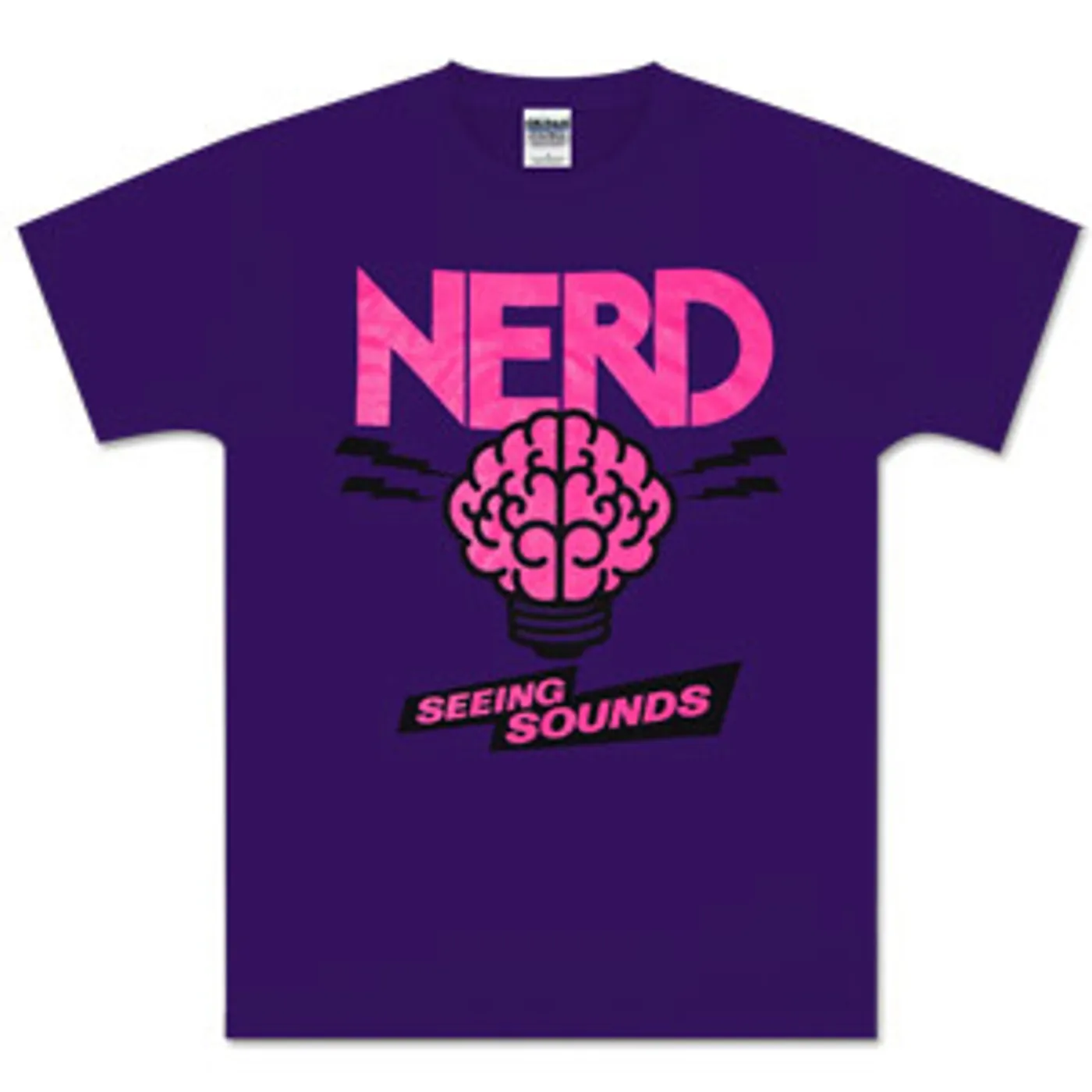 N.E.R.D Purple Brain T-Shirt