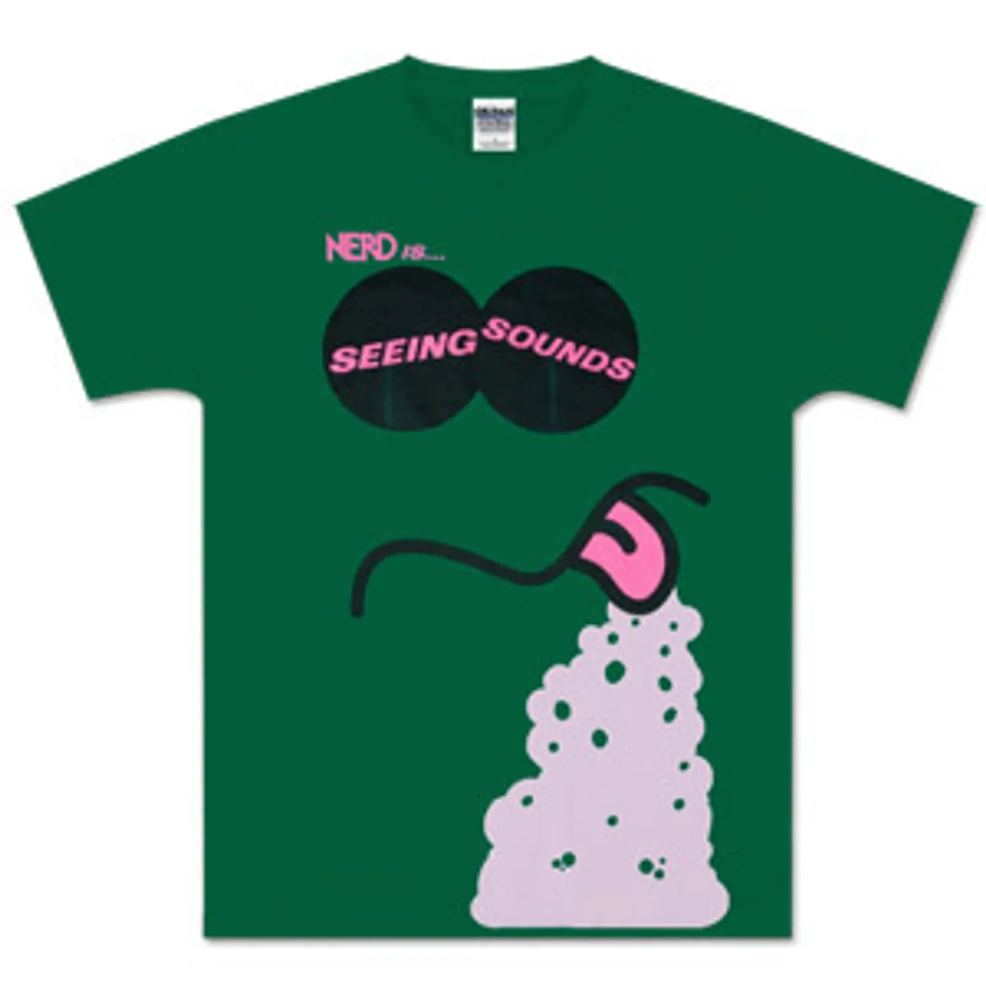 N.E.R.D Green Tongue T-Shirt