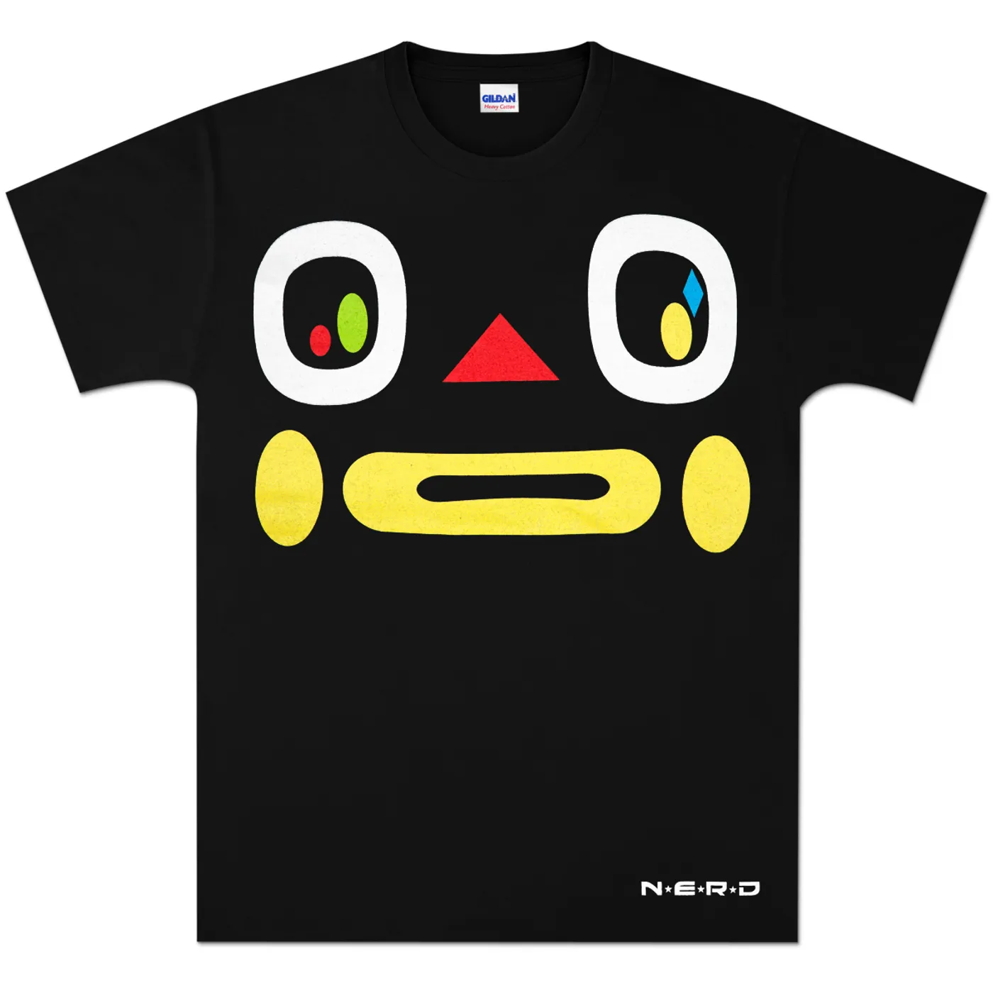 N.E.R.D Clown Face T-Shirt