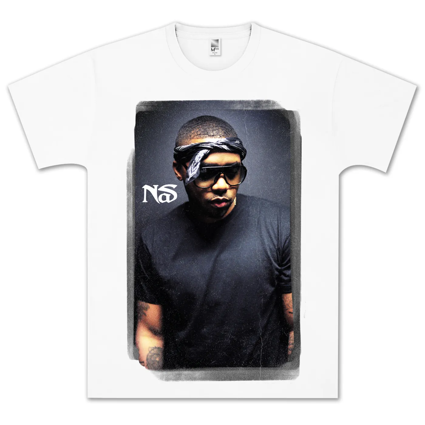 Nas Stamp Smudge T-Shirt