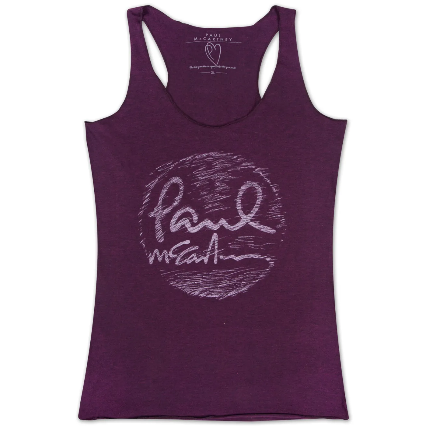 Paul McCartney Scribble Logo Jr Tank Top