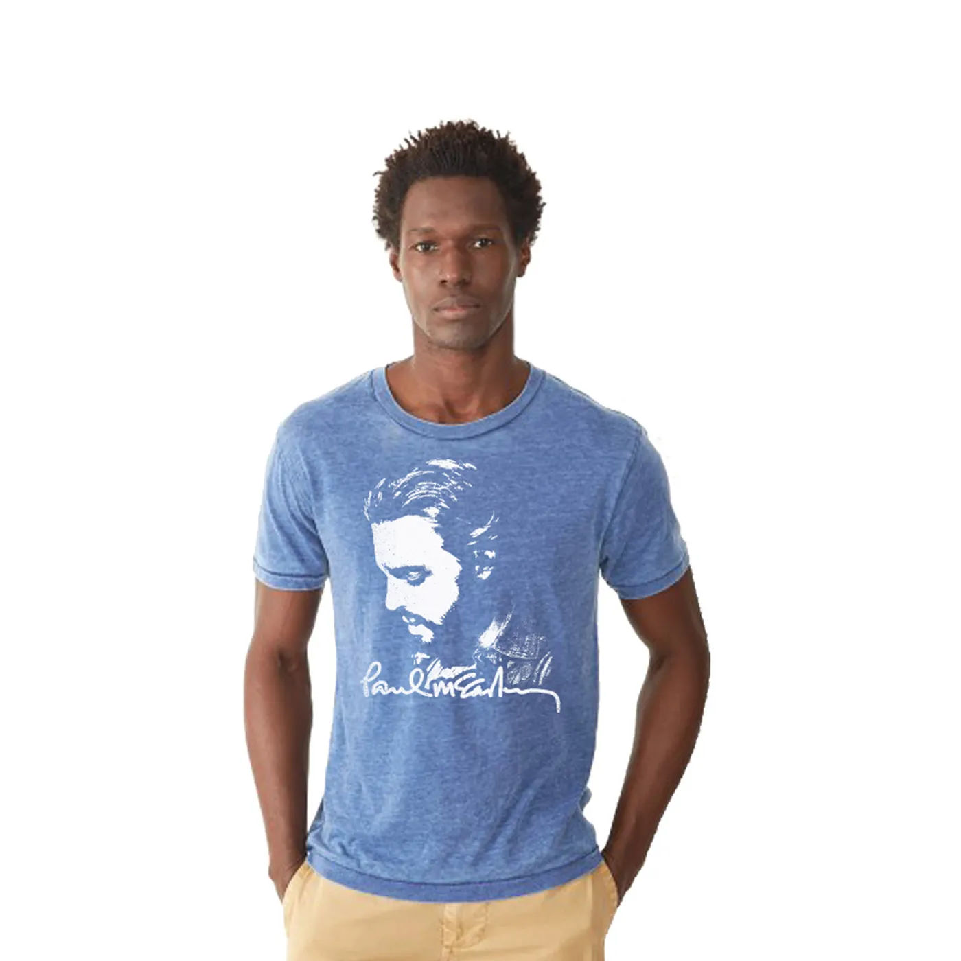 Paul McCartney Profile Stamp T-Shirt