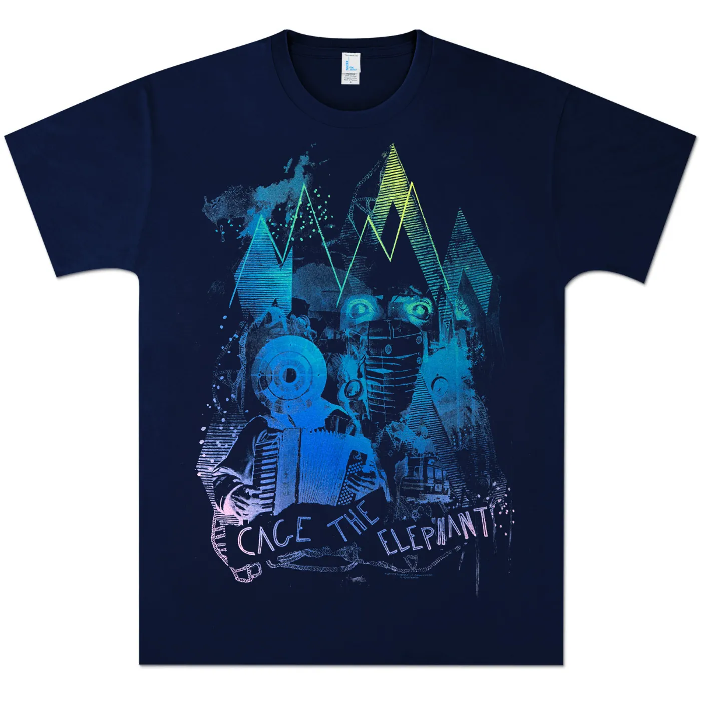 Cage The Elephant Mountain Drips T-Shirt