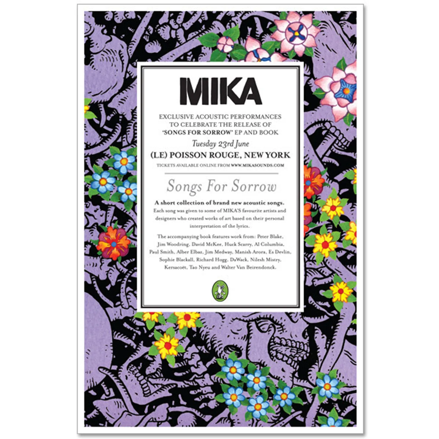 Mika New York Limited Litho Poster