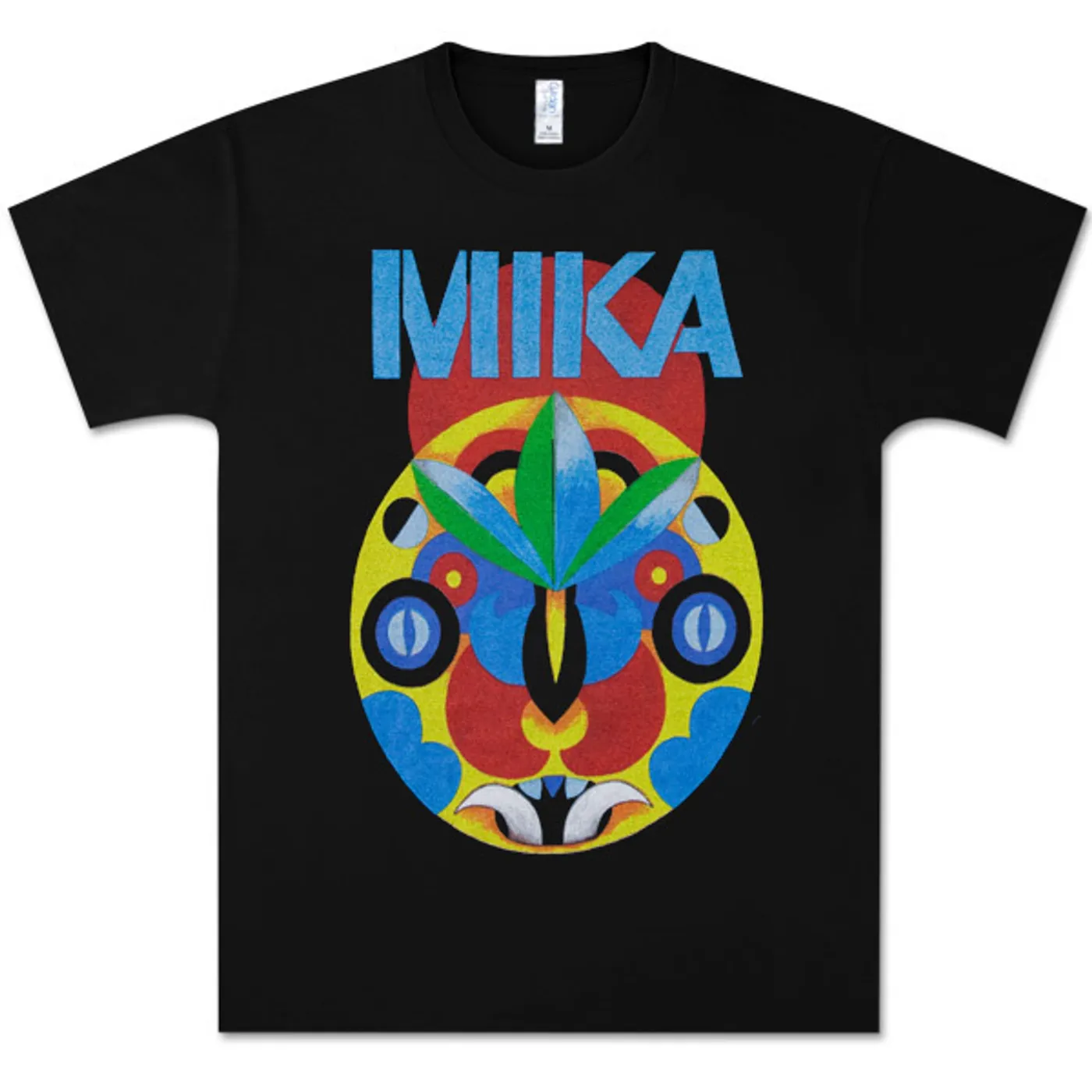 Mika Black Tribal Mask Tee