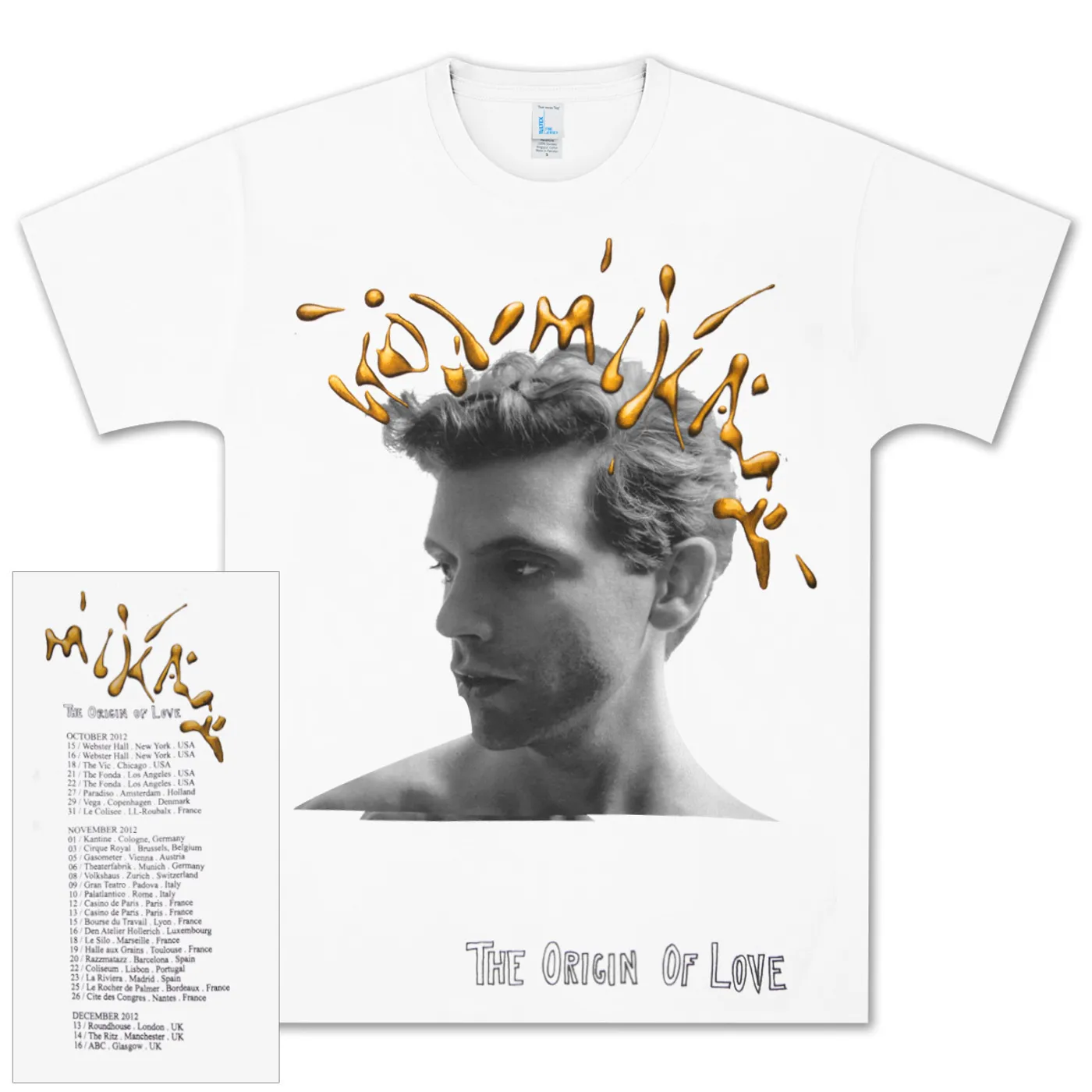 Mika Origin of Love Tour T-Shirt