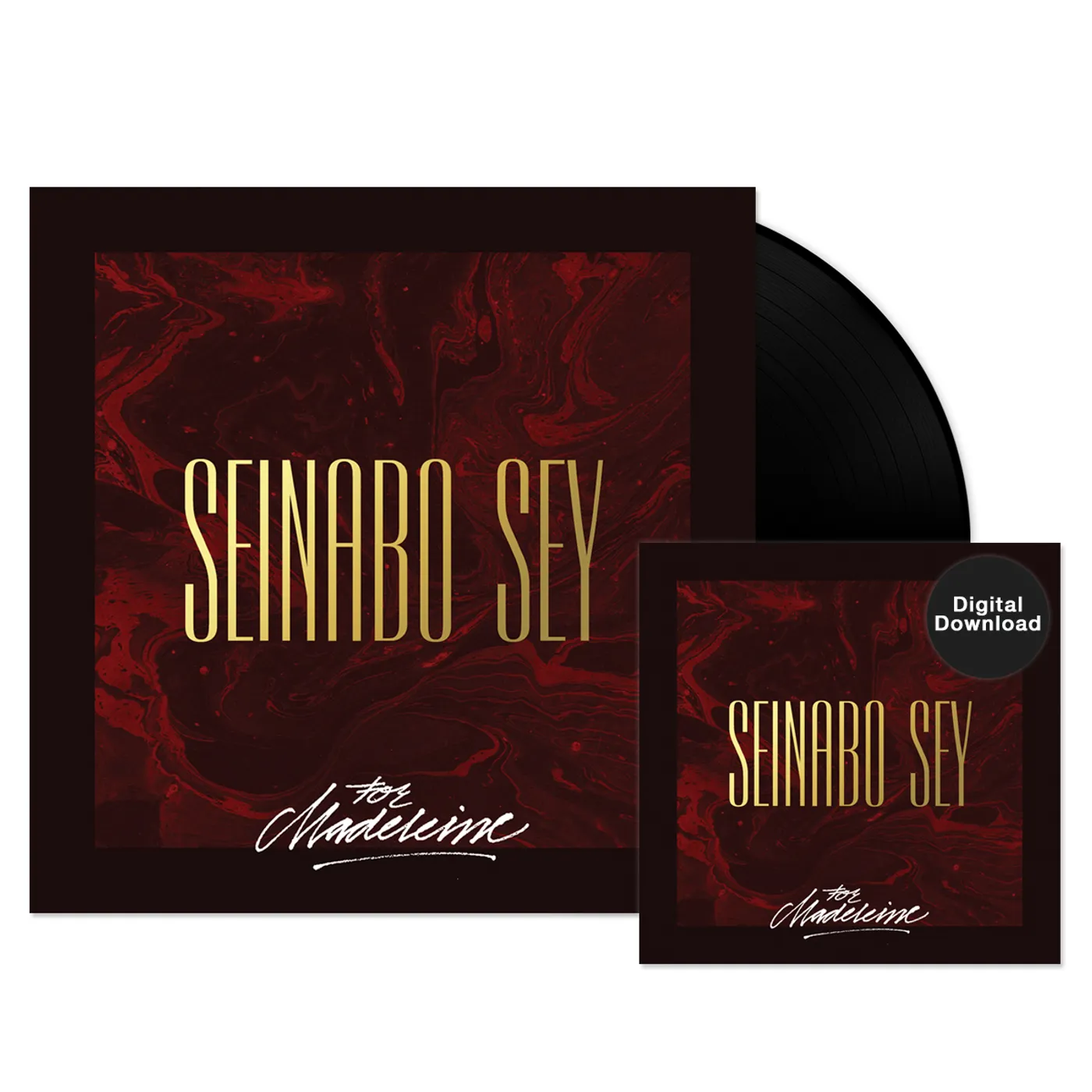 Seinabo Sey - For Madeleine EP Vinyl + Digital Download Bundle