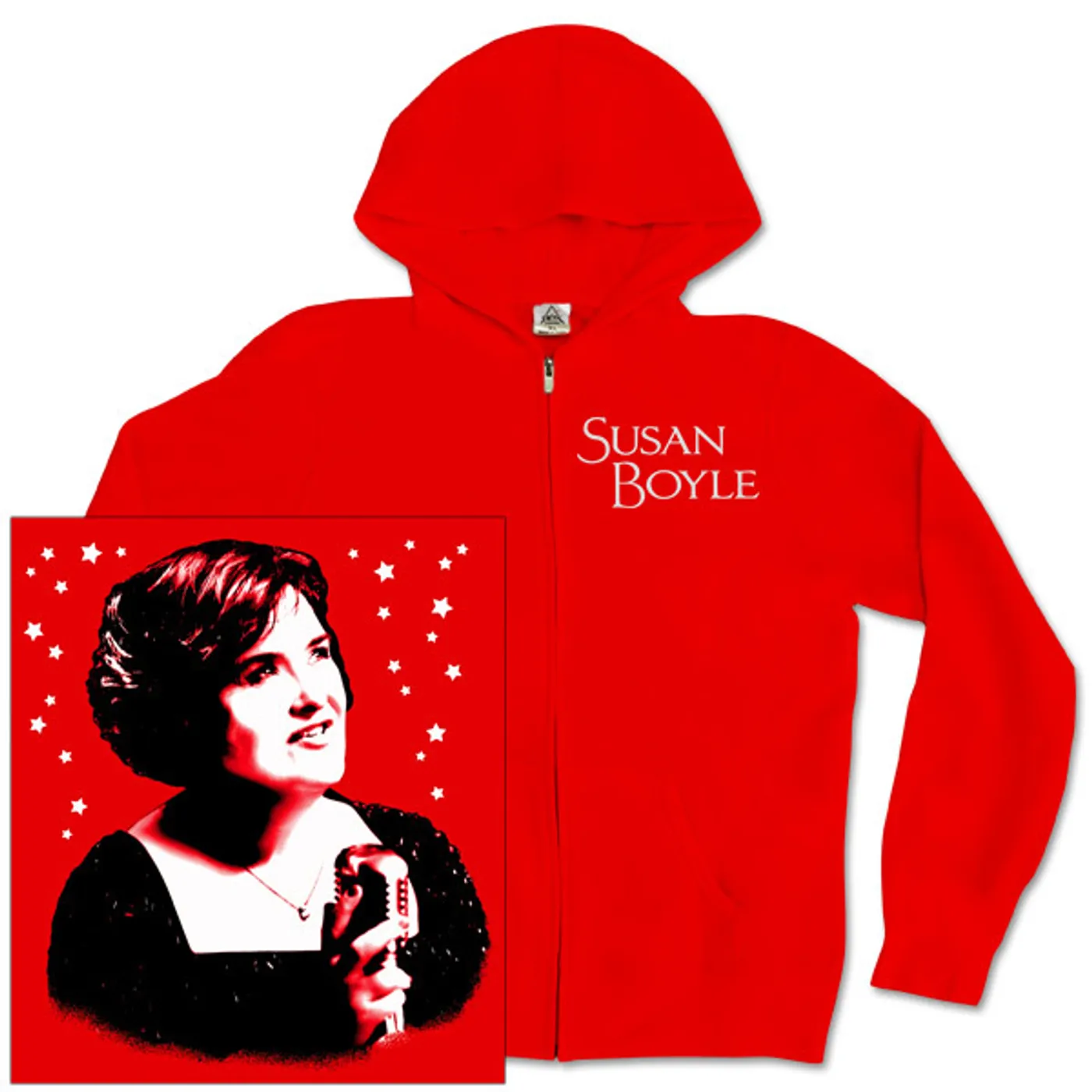 Susan Boyle Starstruck Zip Hoodie