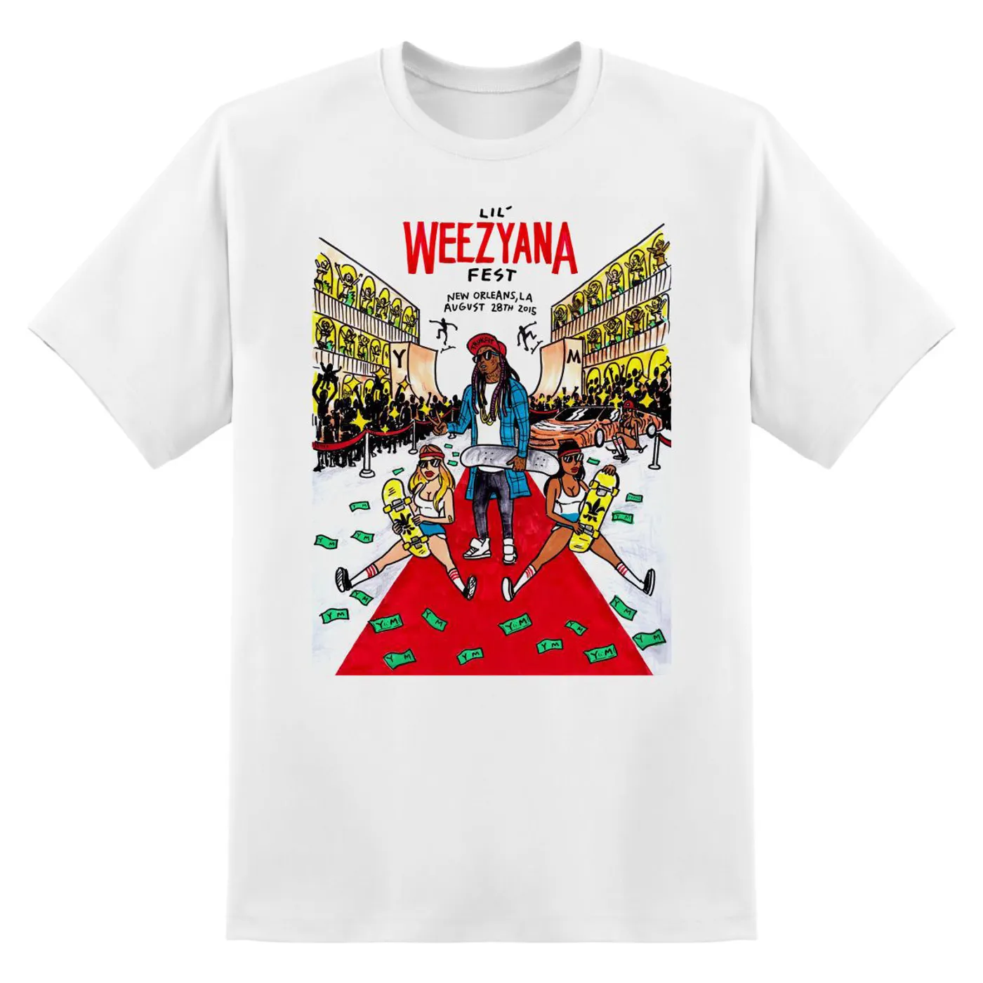 Lil Wayne Lil Weezyana Fest T-Shirt