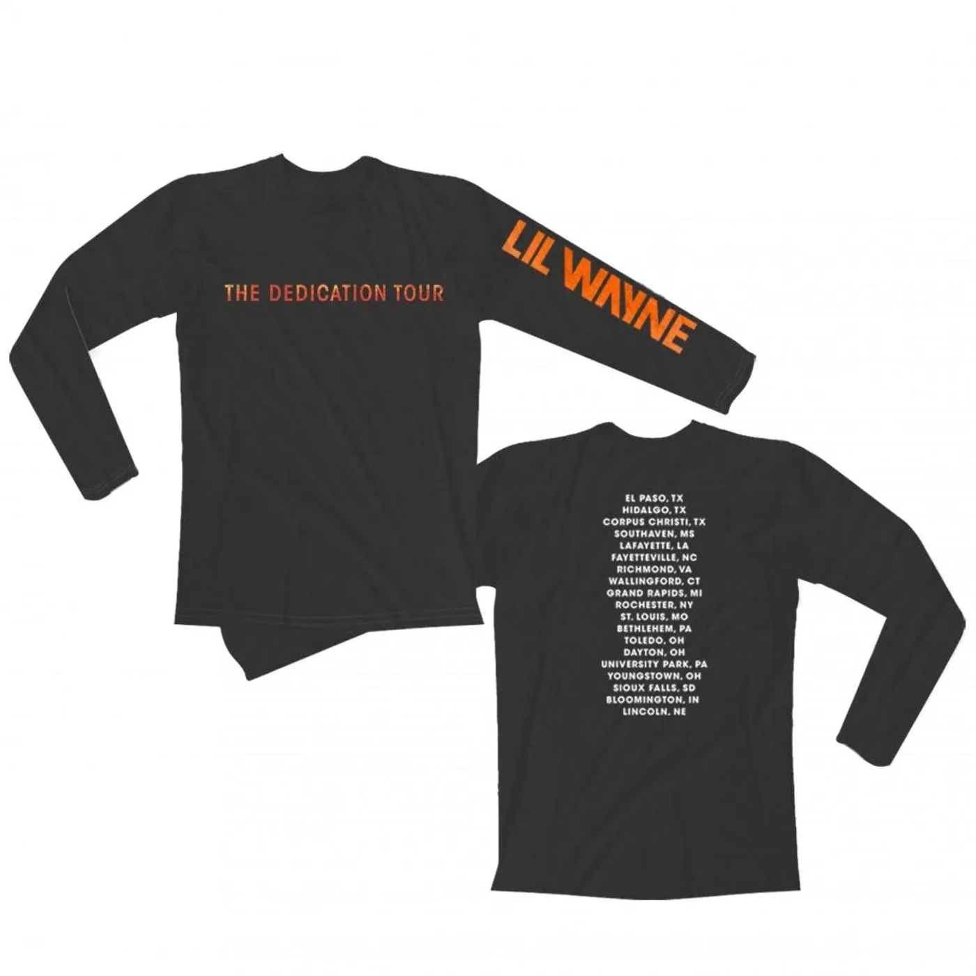 Lil Wayne Dedication Logo Tour Longsleeve