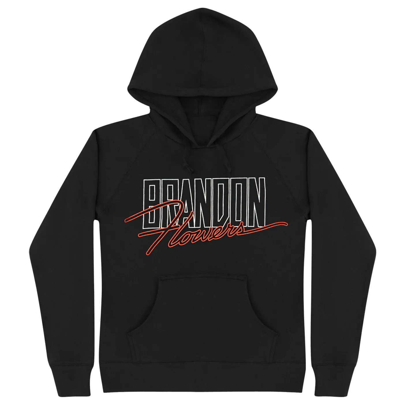 Brandon Flowers Flamingo Logo Hoodie