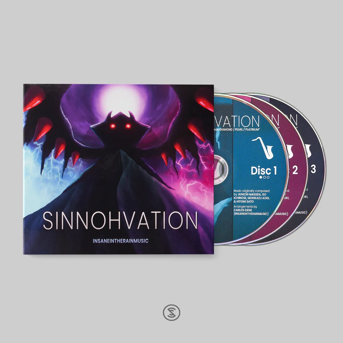Sinnohvation - insaneintherainmusic (3x Compact Disc)