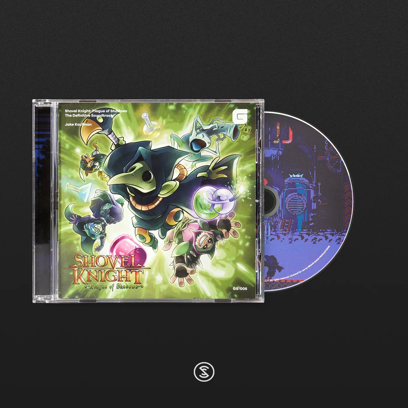 Shovel Knight: Plague of Shadows - The Definitive Soundtrack - Jake Kaufman & Manami Matsumae (Compact Disc)