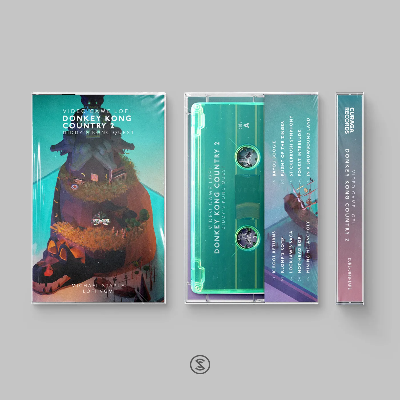 Video Game LoFi: Donkey Kong Country 2: Diddy's Kong Quest - Michael Staple (Cassette Tape)