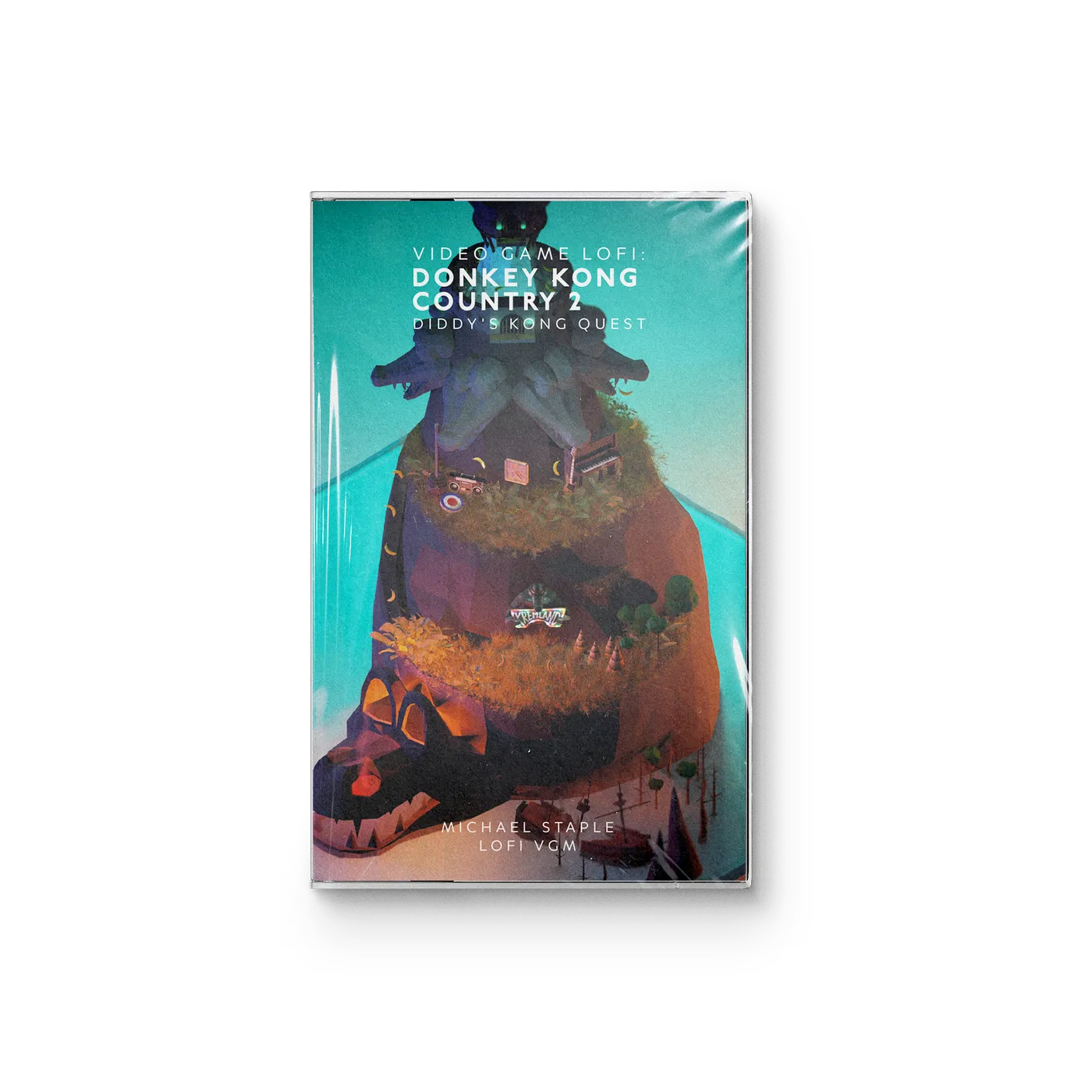 Video Game LoFi: Donkey Kong Country 2: Diddy's Kong Quest - Michael Staple (Cassette Tape)